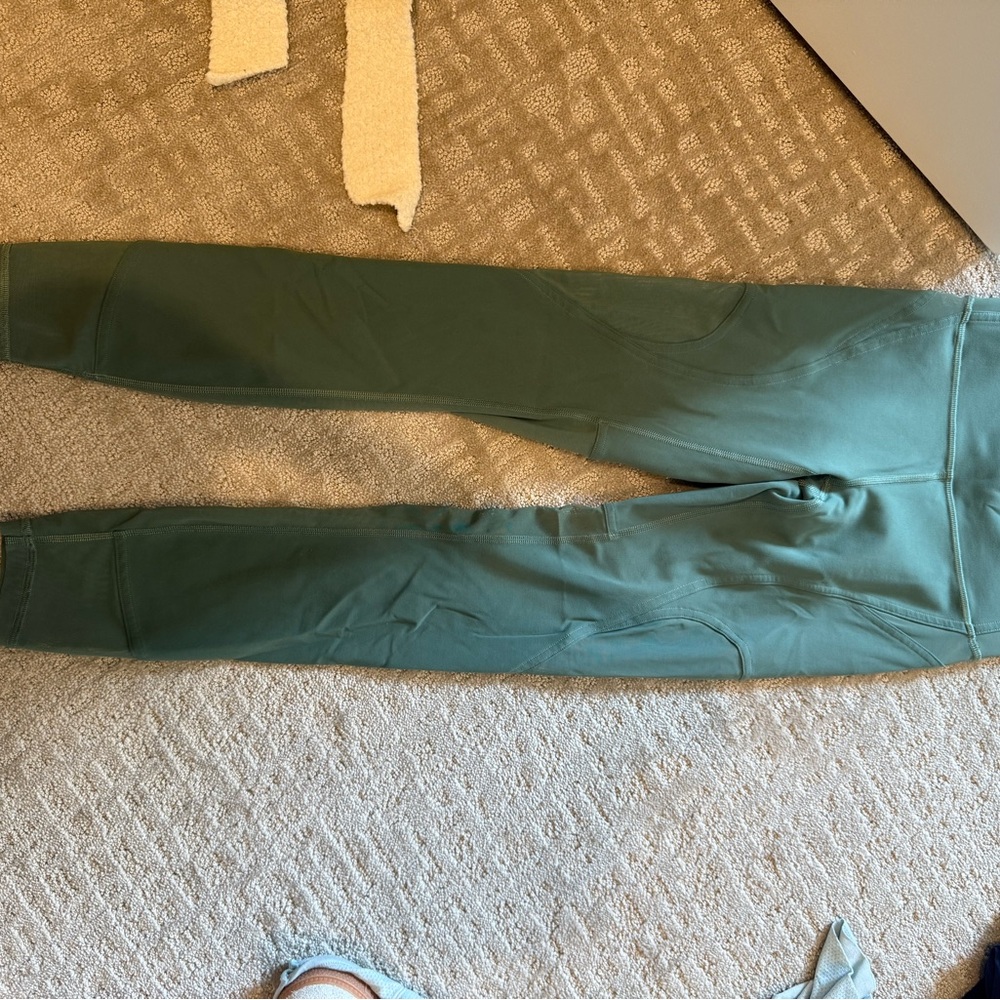 Lululemon Athletica Aqua Leggings